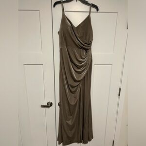 Revelry Rory Velvet Bridesmaid Dress